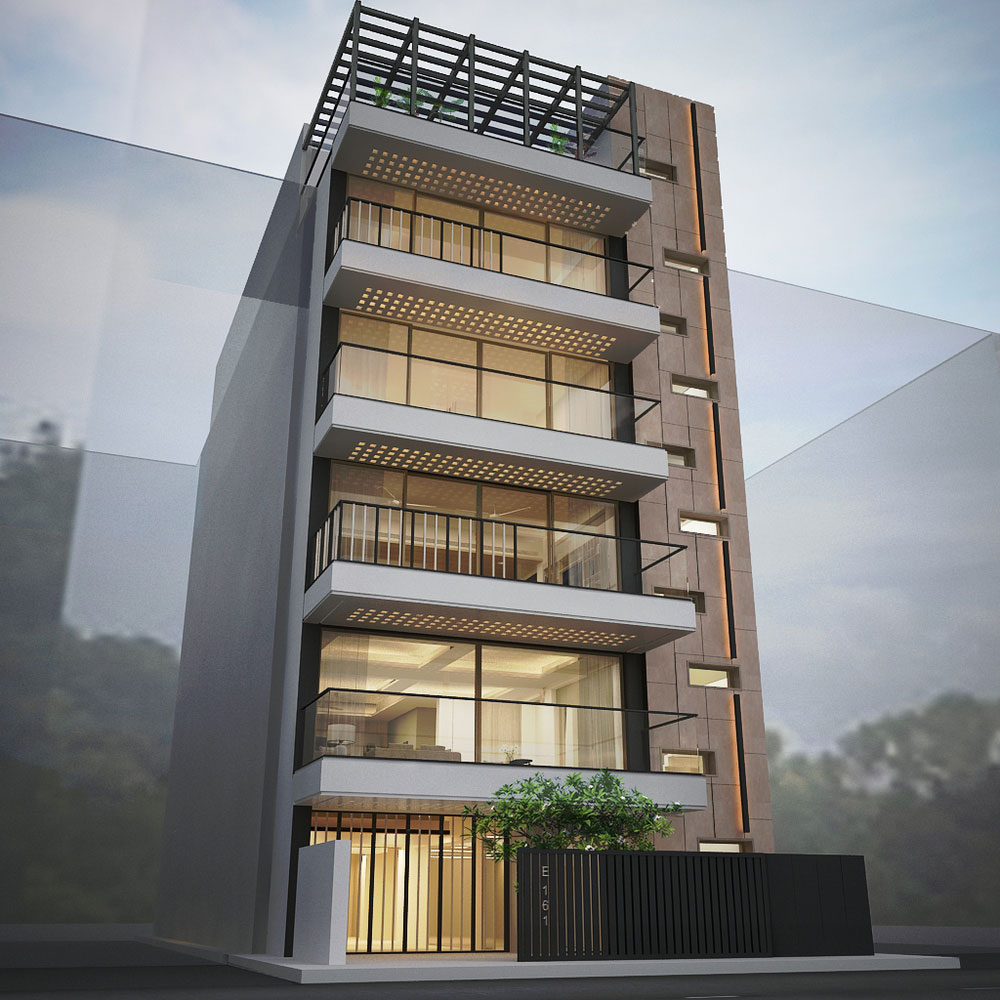'GUPTA RESIDENCE' AT GK-III, NEW DELHI