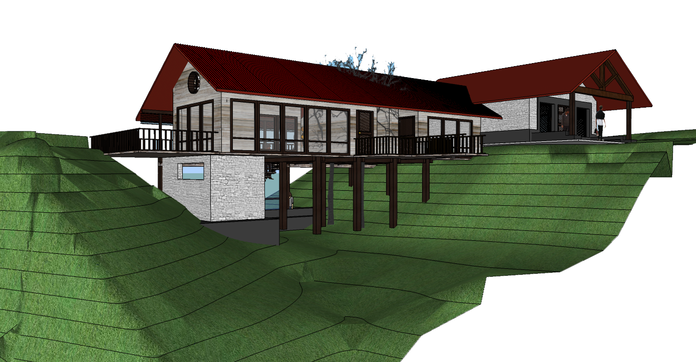'BRIDGE HOUSE' AT SYAT, KOTABAGH, NAINITAL, U.K.